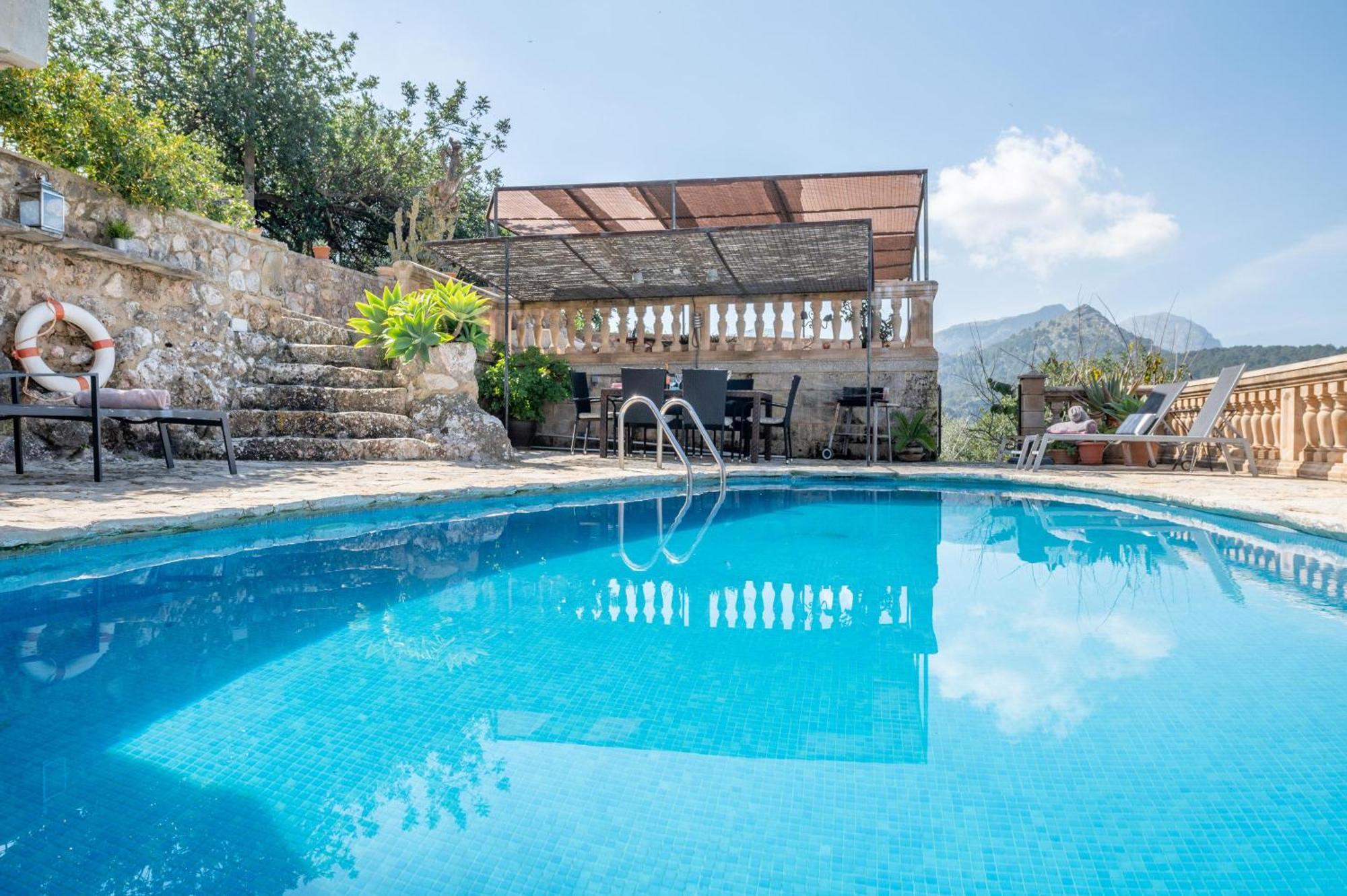 Villa Pou Dels Escarabats Pollença Exterior foto