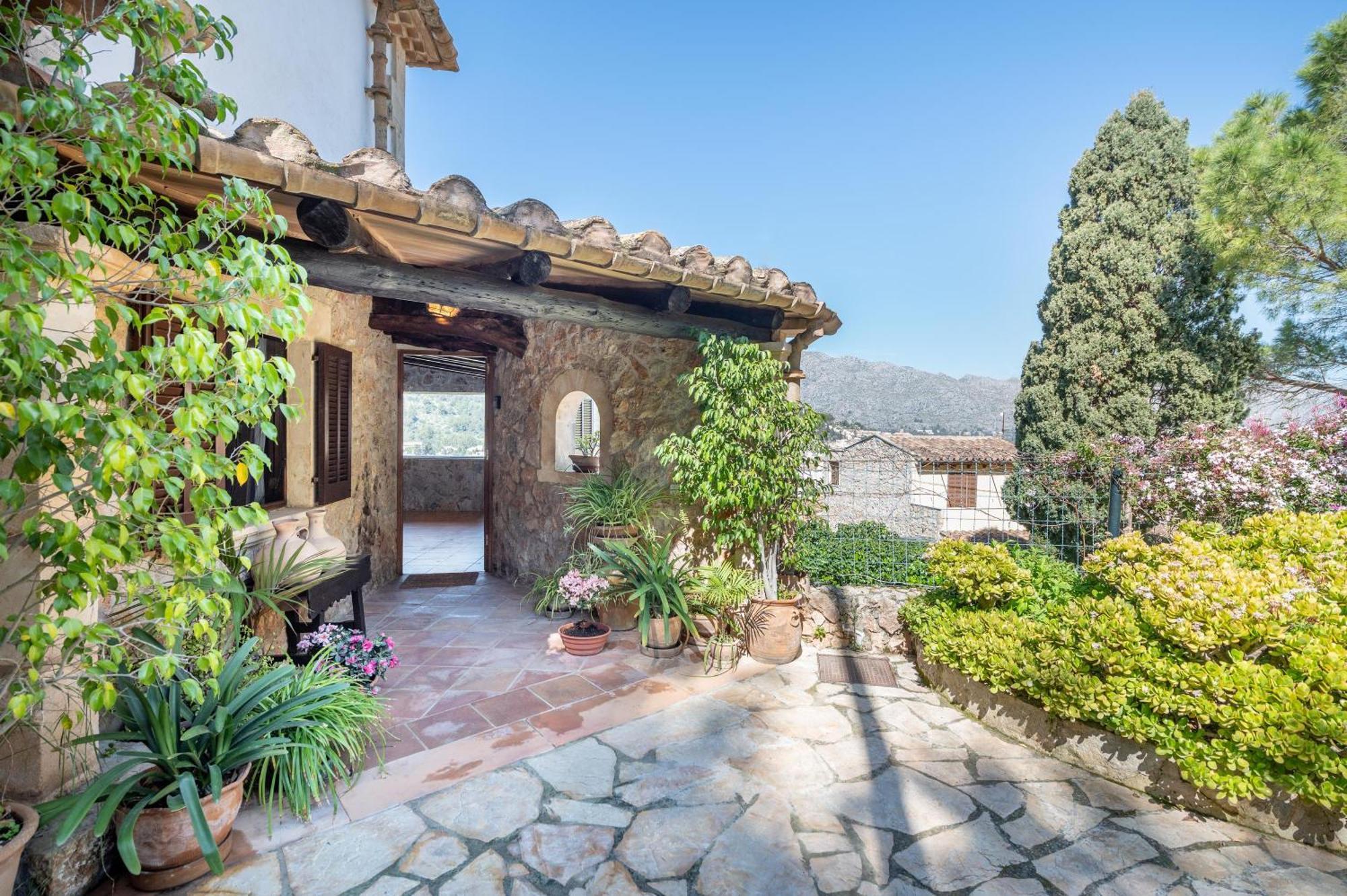 Villa Pou Dels Escarabats Pollença Exterior foto